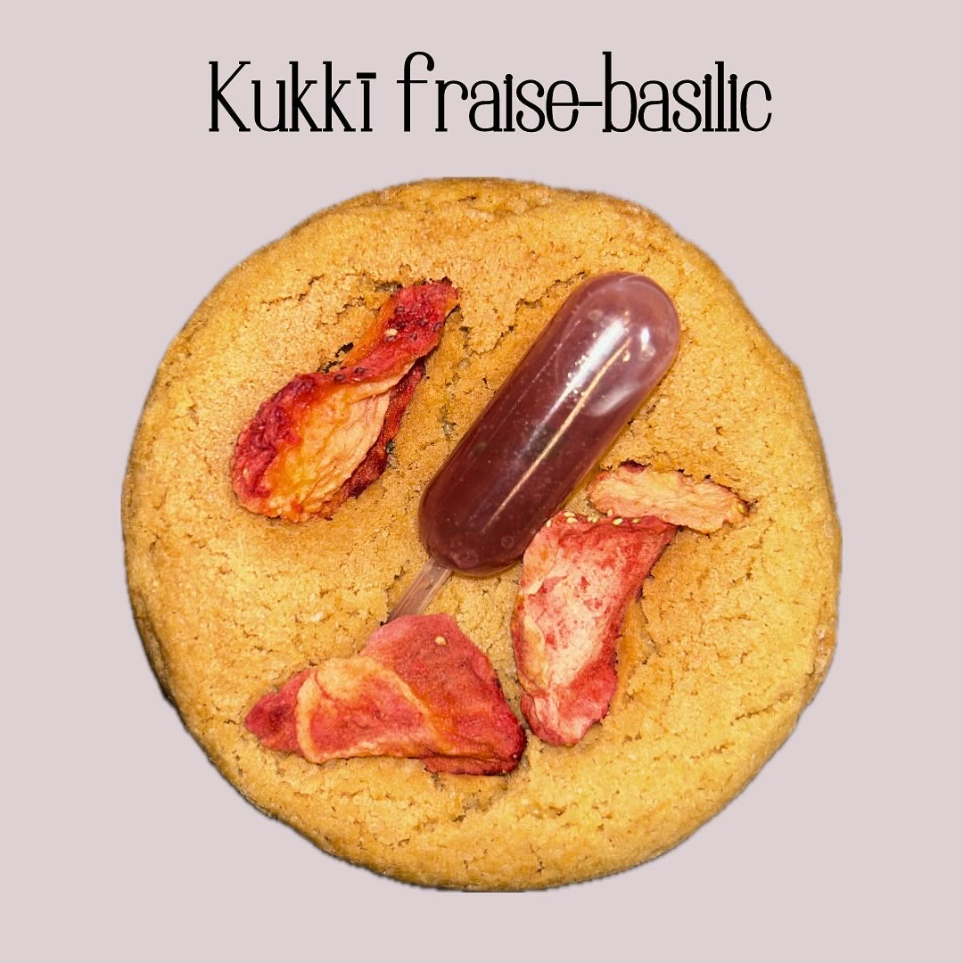 Kukkī Fraise-Basilic