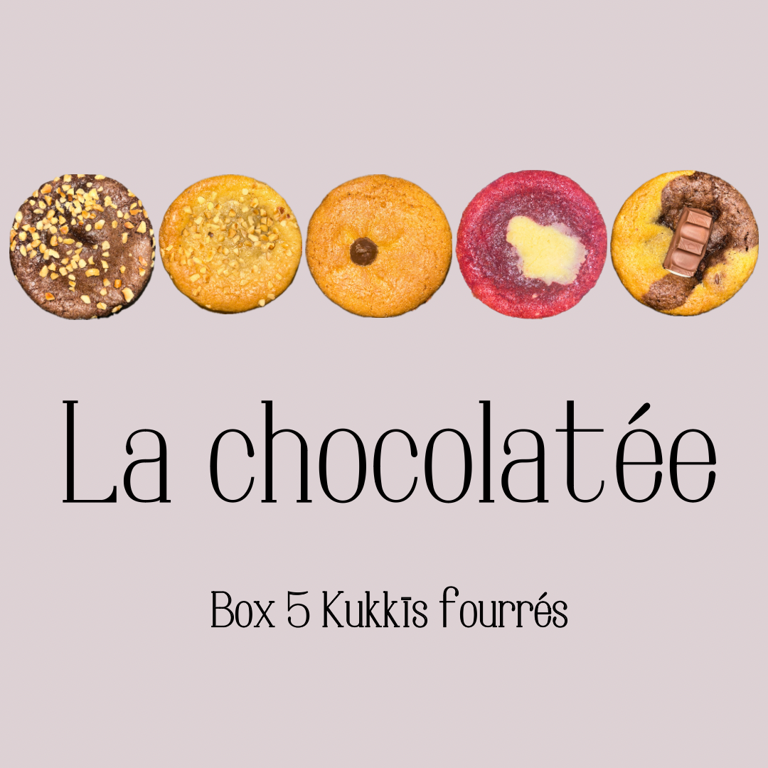 La Chocolatée - Box 5 Kukkīs fourrés