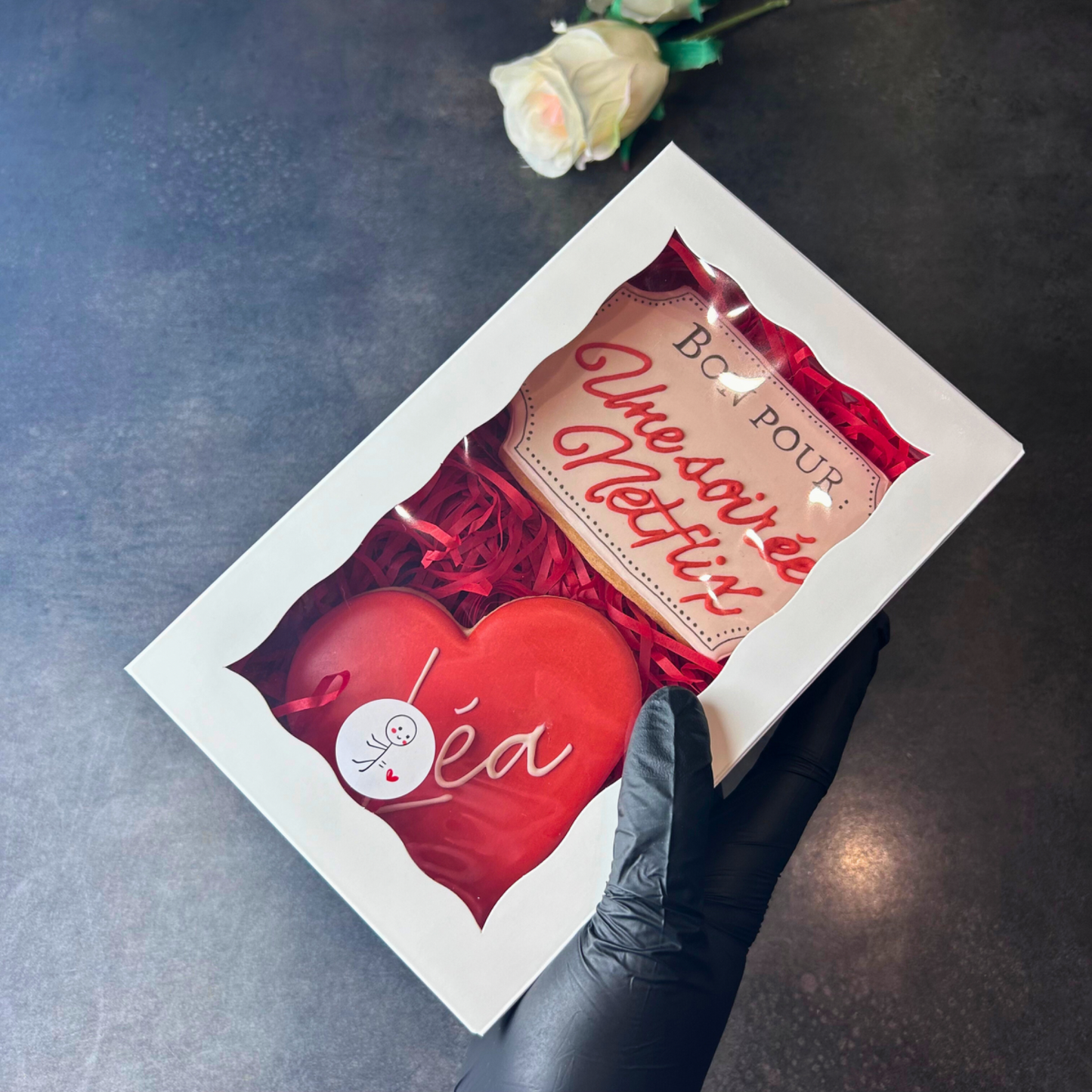 Box 1 coeur + 1 coupon