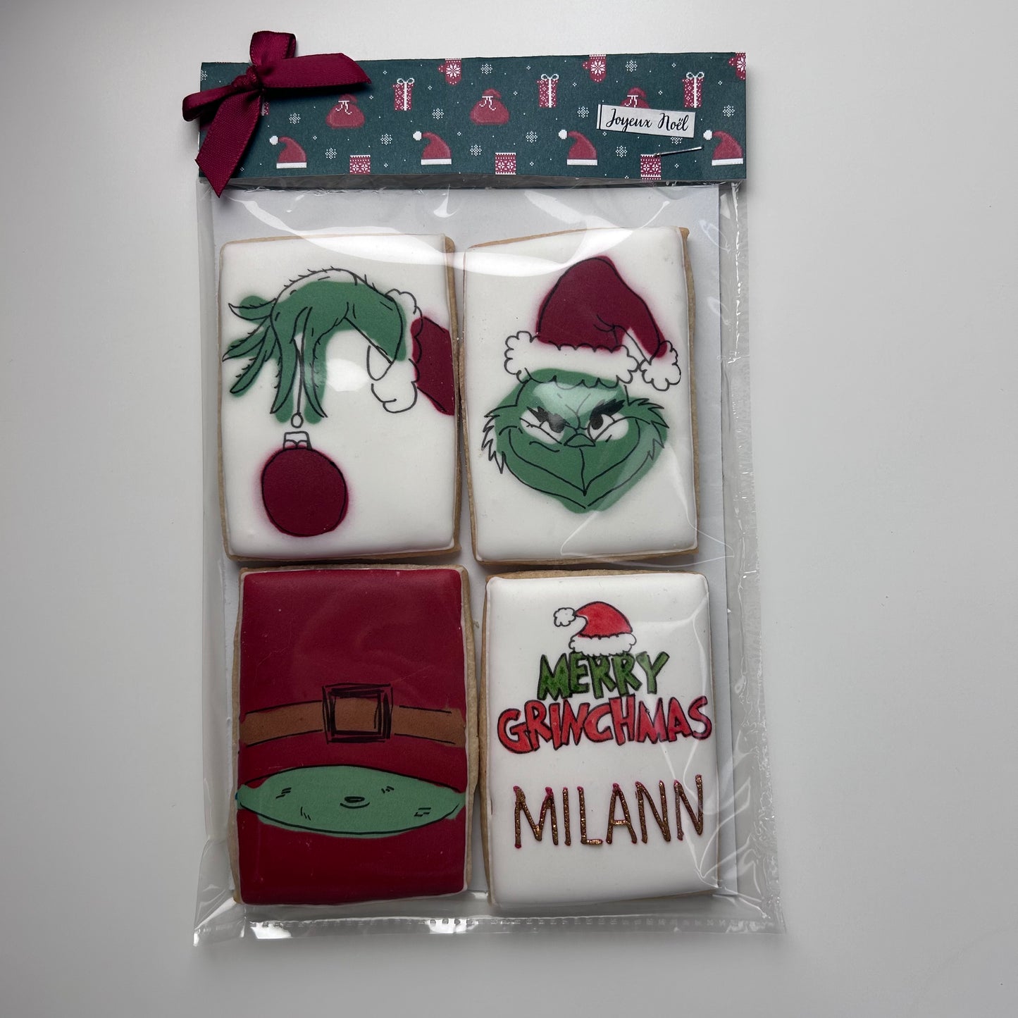 Merry Grinchmas ! x4 (personnalisable)