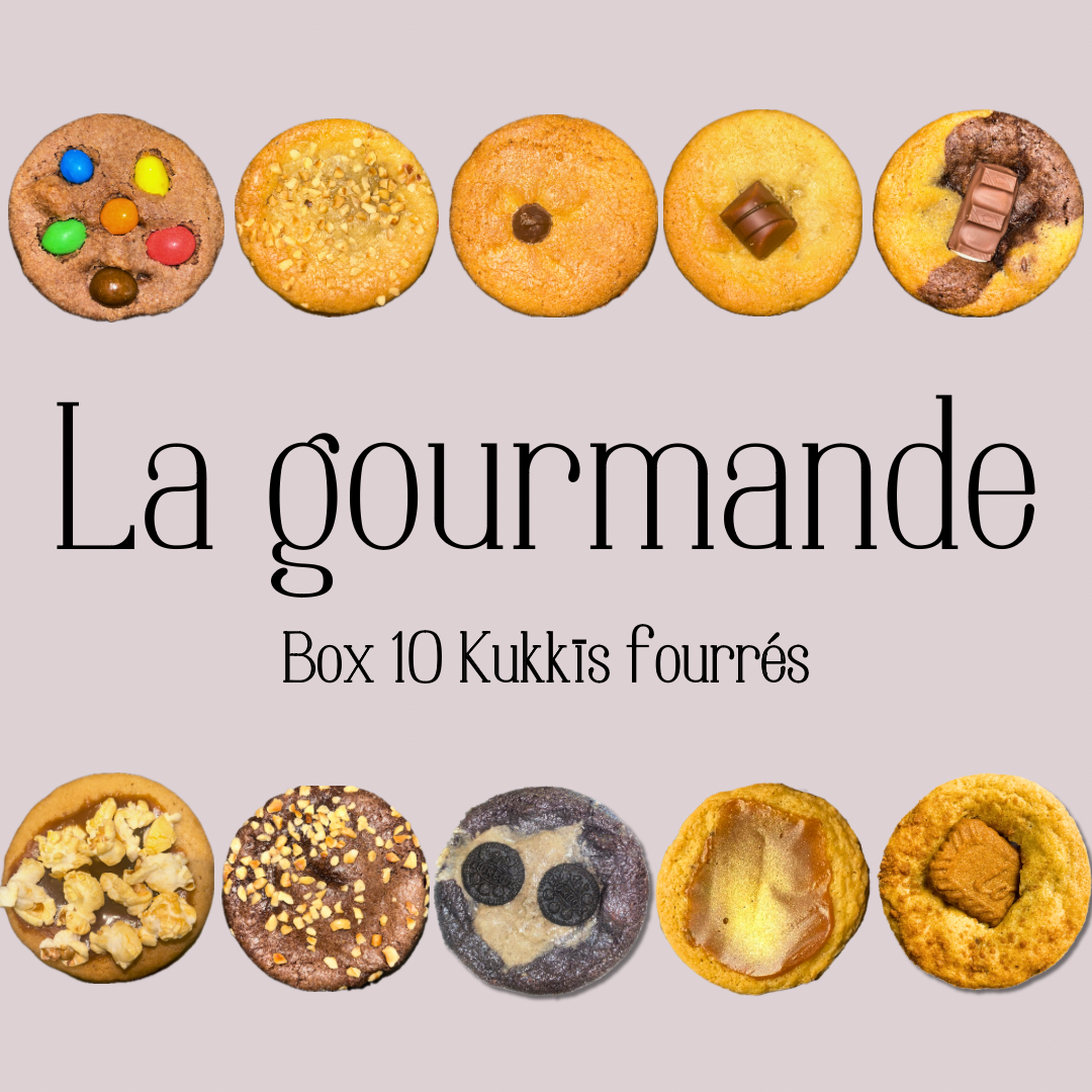 La Gourmande - Box 10 Kukkīs fourrés