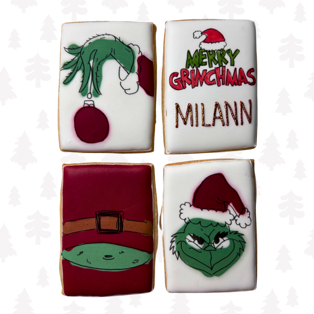 Merry Grinchmas ! x4 (personnalisable)