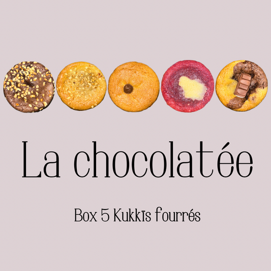 La Chocolatée - Box 5 Kukkīs fourrés