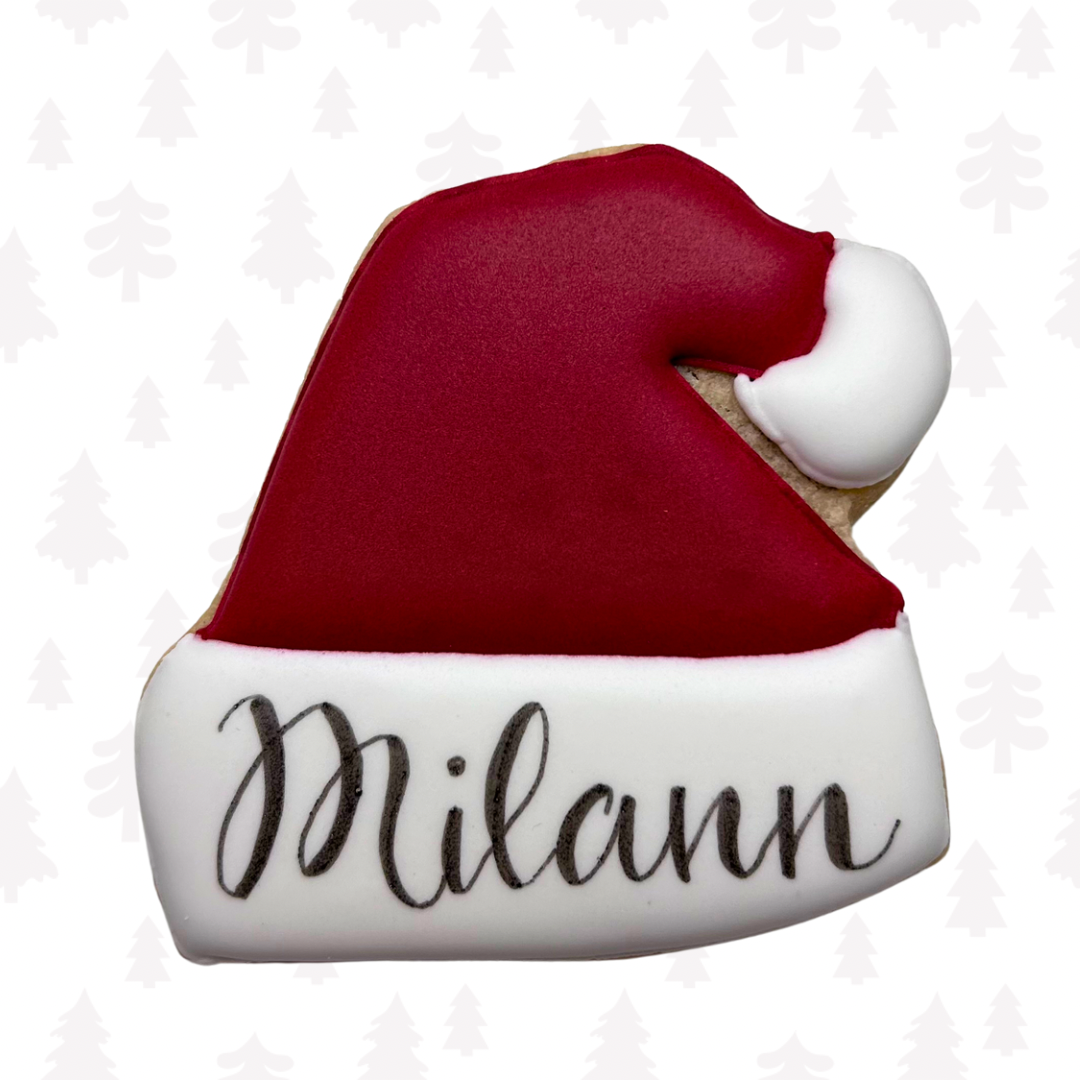 Bonnet de père Noel (personnalisable)